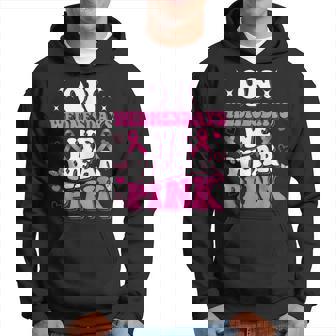 On Wednesday We Wear Pink Ribbon Breast Cancer Awareness Hoodie - Thegiftio