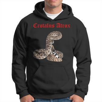 Western Diamondback Rattlesnake Crotalus Atrox Hoodie | Mazezy