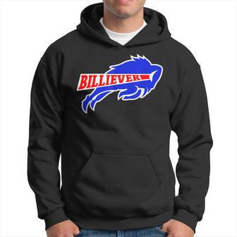 Western Ny Pride Blue And Red Buffalo Hoodie - Thegiftio UK