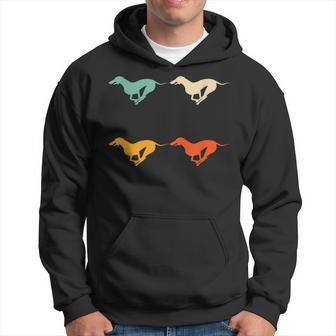 Whippet For Dog Lover Retro Whippet Vintage Whippet Hoodie | Mazezy