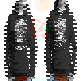 Whiting Name Gift Santa Whiting Hoodie - Seseable