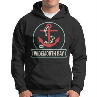 Widemouth Bay - Ships Anchor - Fun Seafaring Idea Hoodie | Mazezy