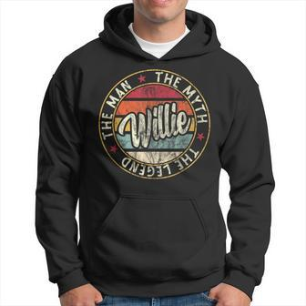 Willie The Man The Myth The Legend First Name Willie Hoodie - Seseable