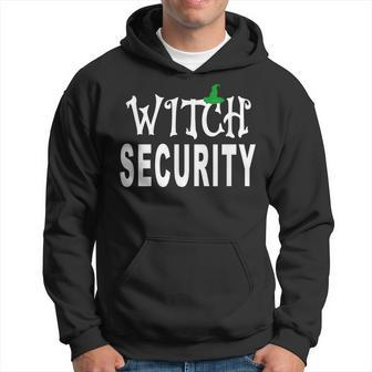 Witch Security Easy Husband Of Witches Costume Fun Boyfriend Hoodie - Thegiftio UK