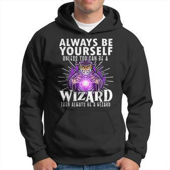 Wizard Lover Wizard Magician Magic Lover Wizard Hoodie | Mazezy