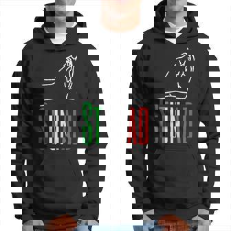 Words In Italian Stunad Italian Funny Italy Gift Hoodie | Mazezy