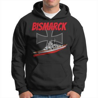 World War 2 German Bismarck Ship Model Ww2 Battleship Boys Hoodie | Mazezy