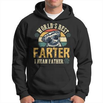 Worlds Best Farter I Mean Father Best Dad Ever Cool Dog Hoodie - Seseable