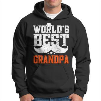 Worlds Best Grandpa - Funny Grandpa Hoodie - Seseable