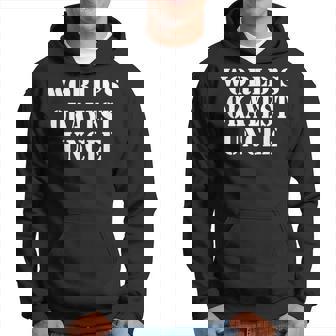 Worlds Okayest Uncle For Men - Gift For Uncle Hoodie | Mazezy