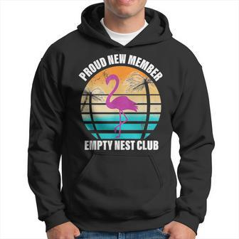 Worn Style Empty Nest Club Gift For Parents Empty Nesters Hoodie - Monsterry UK