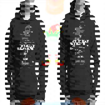 Xmas Queen Elf Family Matching Christmas Pajama Hoodie - Seseable