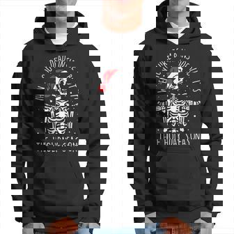 Xmas When Youre Dead Inside But Its The Holiday Season Hoodie | Mazezy