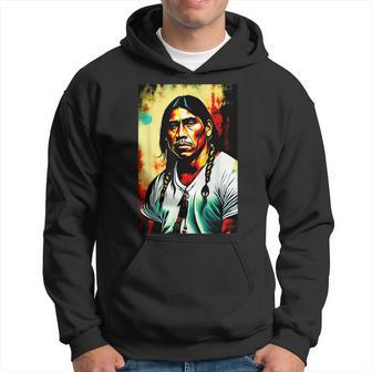 Yaqui Nation Native American Yaqui Man Indigenous Pride Hoodie | Mazezy