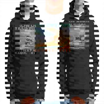 Yellowstone National Park Retro Vintage Apparel - Souvenir Hoodie | Seseable CA