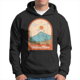 Yellowstone National Park - Throwback Design - Classic Hoodie | Mazezy
