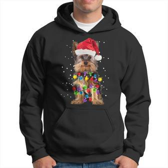 Yorkie Christmas Yorkie Dog Xmas Hoodie - Seseable