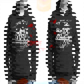 This Is My Zombie Killing Horror Zombies Movie Lover Horror Hoodie | Mazezy