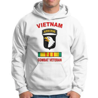 101St Airborne Division Vietnam Veteran Combat Paratrooper Hoodie | Mazezy