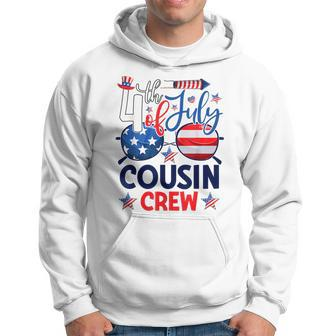 4Th Of July Cousin Crew Patriotic Cousin Matching American Hoodie | Mazezy
