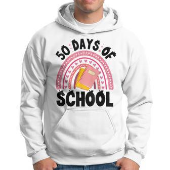 50 Days Of School Children Happy 50Th Day Of School Hoodie - Monsterry CA