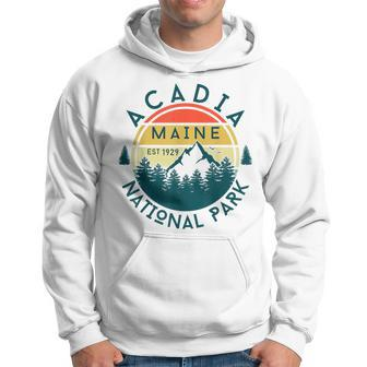 Acadia National Park Maine Hiking Nature Outdoors Hoodie | Mazezy