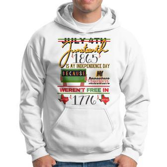 African American June 19Th Independence Day Hoodie | Mazezy
