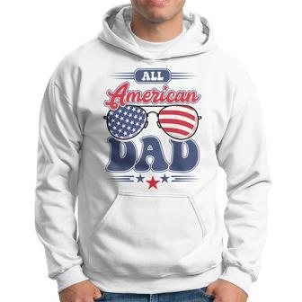 All American Dad 4Th Of July Family Matching Hoodie