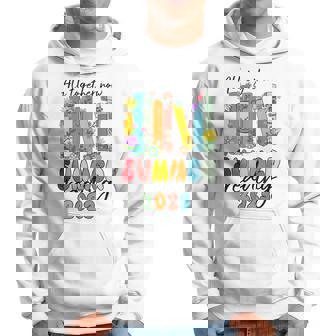 All Together Now Summer Reading 2023 Books Retro Groovy Hoodie | Mazezy