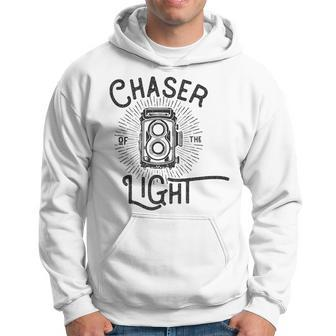 Analog Photography Lover T Light Chaser Photography Funny Gifts Hoodie | Mazezy AU
