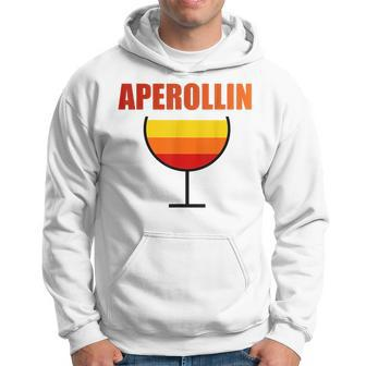Aperol Spritz Love Aperollin Vintage Drink Hoodie | Mazezy