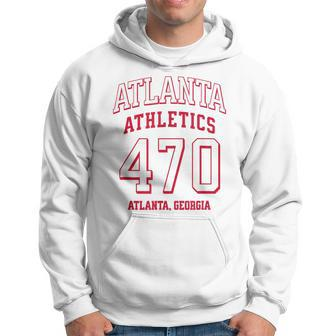 Atlanta Athletics 470 Atlanta Ga For 470 Area Code Hoodie | Mazezy UK