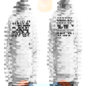 Because Im Barney Thats Why Barney Name Hoodie | Mazezy