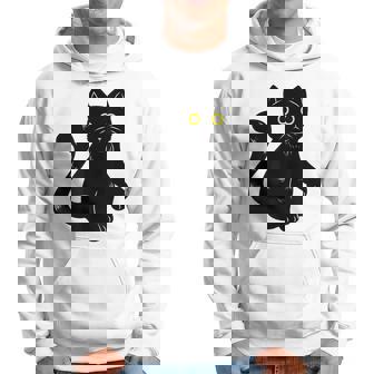 Black Cat Halloween Kids Halloween Hoodie | Mazezy