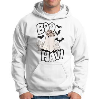 Boo Haw Retro Vintage Cowboy Ghost Ghost Funny Gifts Hoodie | Mazezy