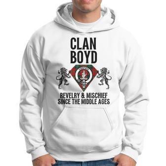 Boyd Clan Scottish Name Coat Of Arms Tartan Family Party Boyd Funny Gifts Hoodie | Mazezy