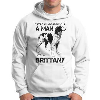 Brittany Spaniel Dad Funny Gifts For Dad Hoodie | Mazezy