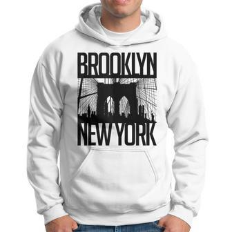 Brooklyn Vibes Brooklyn New York City Illustration Graphic Hoodie | Mazezy