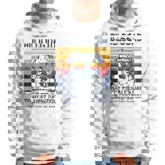 Bulldog Dad Happy Fathers Day To My Amazing Daddy Grandpa Hoodie | Mazezy