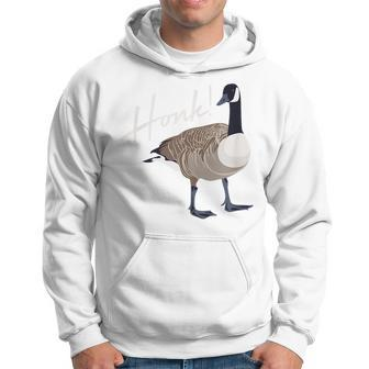 Canadian Goose Honk Funny Cute Bird Hunter Gift Hoodie | Mazezy