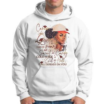 Cancer Queen Sweet As Candy Birthday Gift For Black Women Hoodie - Seseable