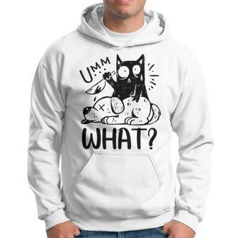 Cat What Funny Cat Dog With Meow Knife Hoodie - Seseable
