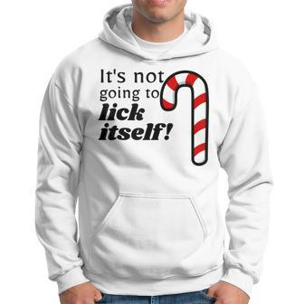 Christmas Adult Humor Lick Itself T Party Hoodie - Monsterry