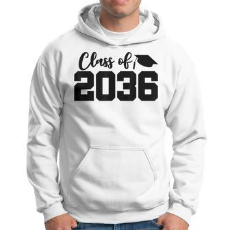 Class Of 2036 First Day Of School Grow With Me Graduation Hoodie - Seseable