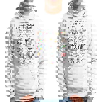 Coping Skills Alphabet Mental Health School Counselor Psy Hoodie | Mazezy