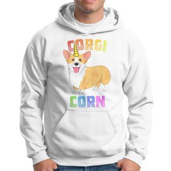 Corgi For Kids Girls Corgicorn Unicorn Unicorg Dog Hoodie | Mazezy