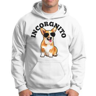 Corgi Incorgnito Dog Funny Gift Hoodie | Mazezy