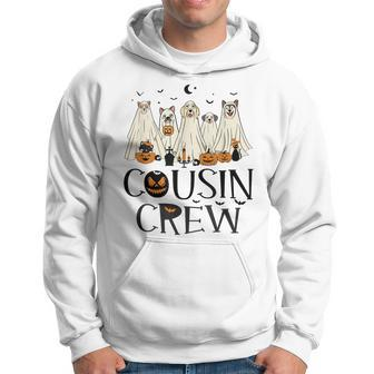 Cousin Squad Boo Boo Cousin Crew Ghost Dog Halloween Hoodie - Monsterry