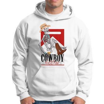 Cowboy Funny Cowboy Skeleton Western Cowboy Killers Hoodie | Mazezy