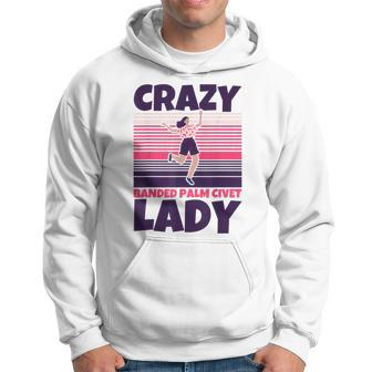 Crazy Banded Palm Civet Lady Hoodie | Mazezy